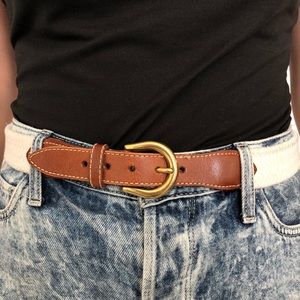 L.L. Bean Boothbay Rope belt